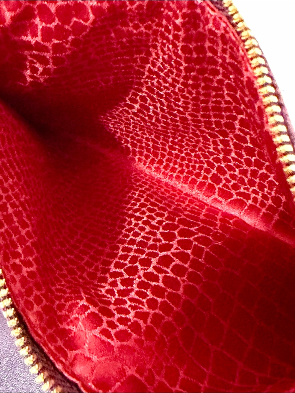 Hammitt Small Stadium Burgundy Leather Crossbody/Brushed Gold Rivets - Picture 13 of 14